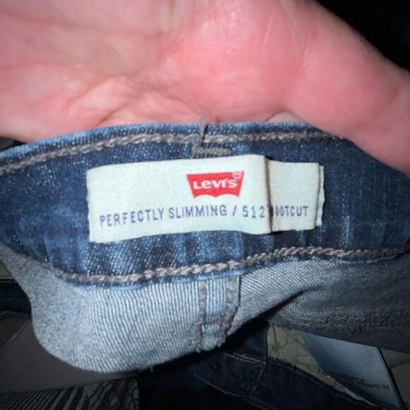 Levi’s slimming 512 bootcut blue jeans 12A‎ - Picture 6 of 6
